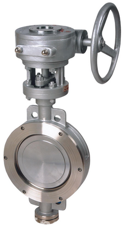 D373H蜗轮金属硬密封蝶阀